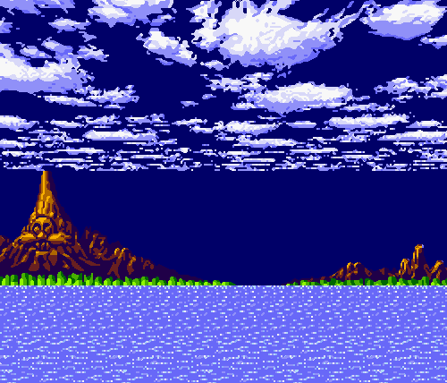 Sonic CD animated background